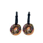 זוג תגים מעוצבים מאכלים