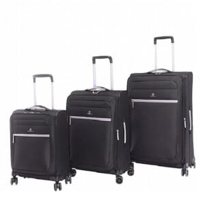 סט 3 מזוודות קלות משקל מבית המותג Tesla דגם Sacramento-