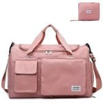 תיק נסיעות מתקפל עם תא נעליים מדגם  FIORETTO