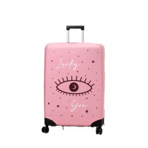 כיסוי בד למזוודה - עין