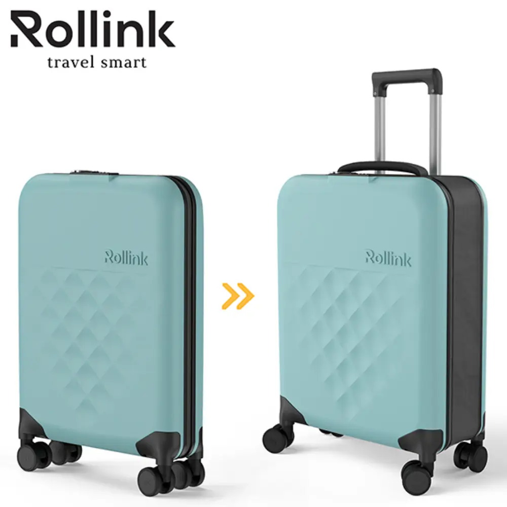 המזוודות של Rollink – טכנולוגיה מתקפלת לחוויית נסיעה קלה