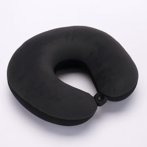 כרית צוואר קטיפתית ארגונומית לנסיעות ונוחות מירבית-8